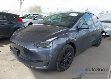 2023 Tesla Model Y Awd/Long Range Dual Motor All-Wheel Drive из США, поврежденный, VIN 7SAYGAEE4PF608188